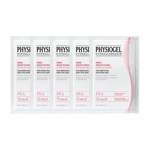 Physiogel潔美淨 層脂質安撫修護AI羽絲面膜