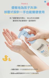 Physiogel潔美淨 層脂質嬰兒泡泡浴露
